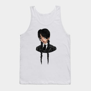 Wednesday Addams Netflix Tank Top